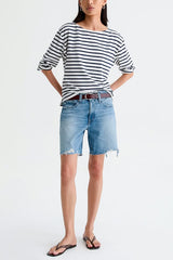 AG Jeans Ex-Boyfriend Short in Sierra Meadow - Viva Diva Boutique