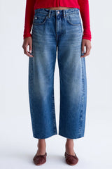 AG Jeans Hattie Crop Barrel in Perfect Pitch