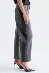 AG Jeans Hattie Jean High Rise Barrel in Tuxedo