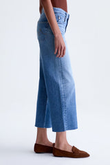 AG Jeans Saige Wide Crop in 17 Years Duet