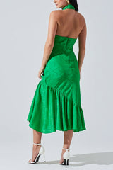ASTR Caspia Dress in Green - Viva Diva Boutique