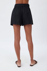 Bella Dahl Culotte Short in Black - Viva Diva Boutique