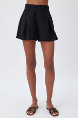 Bella Dahl Culotte Short in Black - Viva Diva Boutique