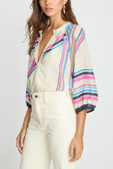 Caballero Gracyn Top in Nova Stripe