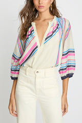 Caballero Gracyn Top in Nova Stripe