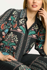 Caballero Juliette Top in Twilight Bloom