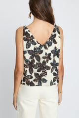 Caballero Lilia Top in Ink Press