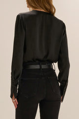 Favorite Daughter The Date Blouse in Black