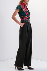 Favorite Daughter The Graceful Top in Gemstone Floral