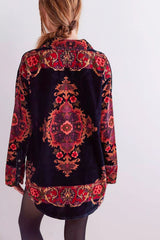 Free People One Night Velvet Top
