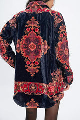 Free People One Night Velvet Top
