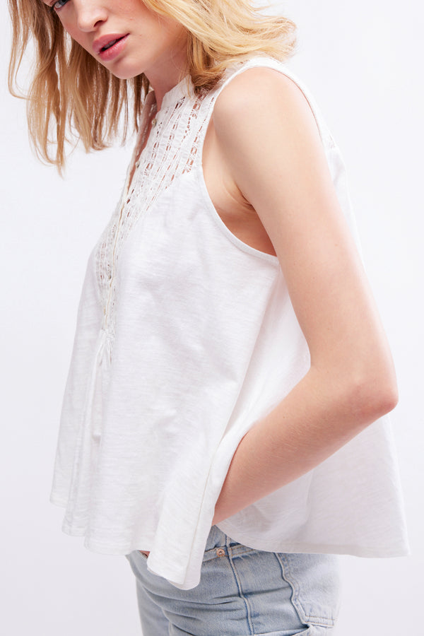 Free People Sunkissed Top in Ivory
