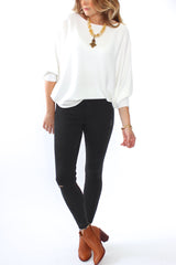Kerisma Ryu Dolman Sweater in Ivory
