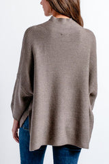 Kerisma Boho Sweater in Heather Brown - Viva Diva Boutique