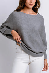 Kerisma Ryu Dolman Sweater in Ash Grey
