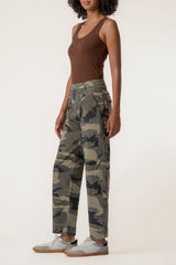Kut From The Kloth Ashton Wide Leg Barrel in Olive