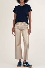 Kut From The Kloth Charlotte Hi Rise Pant in Gold - Viva Diva Boutique