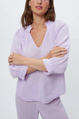 Michael Stars Kali 3/4 Sleeve in Whimsy - Viva Diva Boutique