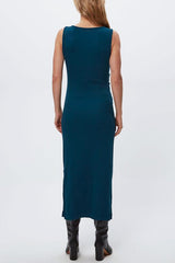 Michael Stars Reign Midi Pleated Dress in Rainforest