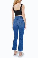 Mother Denim Hustler Ankle Fray in Grasping At Straws - Viva Diva Boutique