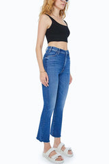 Mother Denim Hustler Ankle Fray in Grasping At Straws - Viva Diva Boutique