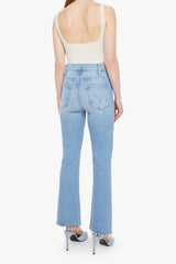 Mother Denim Hustler Ankle Fray in Sow Surreal - Viva Diva Boutique
