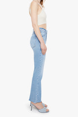 Mother Denim Hustler Ankle Fray in Sow Surreal - Viva Diva Boutique