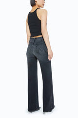 Mother Denim Lil Hustler Roller Sneak in Not Today Satan - Viva Diva Boutique