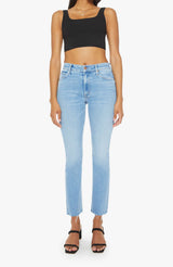 Mother Denim Mid Rise Dazzler Ankle Fray in Blessing in Disguise - Viva Diva Boutique