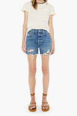 Mother Denim Skipper Short N' Long Chew in Girls Just Want To Have Sun - Viva Diva Boutique