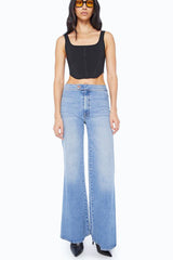 Mother Denim Tab Roller Skimp in Fight for your Right - Viva Diva Boutique