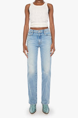 Mother Denim The Kick It Double Sneak in Finders Keepers