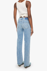 Mother Denim The Kick It Double Sneak in Finders Keepers