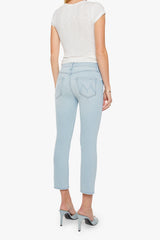 Mother Denim The Mid Rise Dazzler Crop in Pretty Please