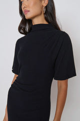 Nation Annika Dress in Jet Black