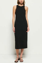 Nation Dani Tank Dress in Black - Viva Diva Boutique