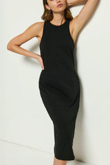 Nation Dani Tank Dress in Black - Viva Diva Boutique