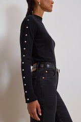 Nation Halen Top in Jet Black - Viva Diva Boutique