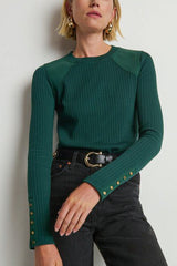 Nation Maxine Long Sleeve in Pine