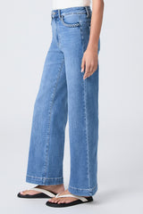 Paige Denim Anessa 31” w/ Braided Pocket Edge in Encino - Viva Diva Boutique