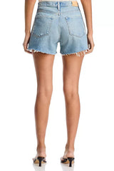 Paige Denim Archie Short Raw Hem in Foret Destructed - Viva Diva Boutique