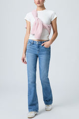 Paige Denim High Rise Laurel Canyon in Big Sky