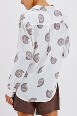Rails Charli Shirt in Spiral Shells
