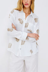 Rails Charli Top in Taupe Seashells - Viva Diva Boutique