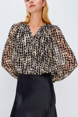 Rails Indi Blouse in Spotted Shibori - Viva Diva Boutique