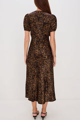 Rails Junia Dress in Ginger Spotted