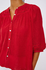 Rails X Giadzy Theia Top in Tomato