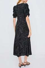 Rails Zariah Dress in Charcoal Mixed Animal