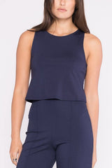 Ripley Rader Ponte Tank Top in Navy