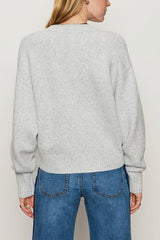 Sanctuary Cardi in Heather Grey Sparkle